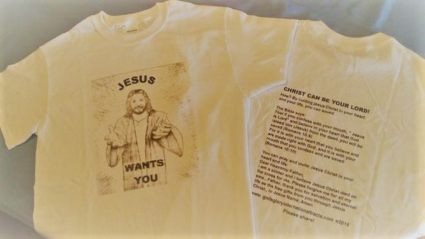 Jesus Wants You - T-Shirt